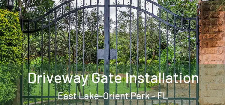 Driveway Gate Installation East Lake-Orient Park - FL